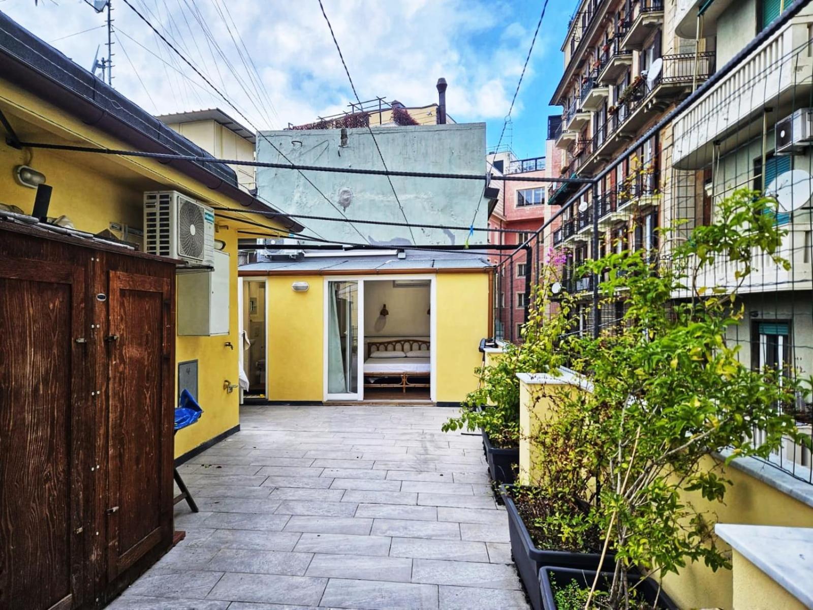 Rosy'S House Un Attico A Due Passi Dall'Acquario Parking Free Apartment Genoa Ngoại thất bức ảnh